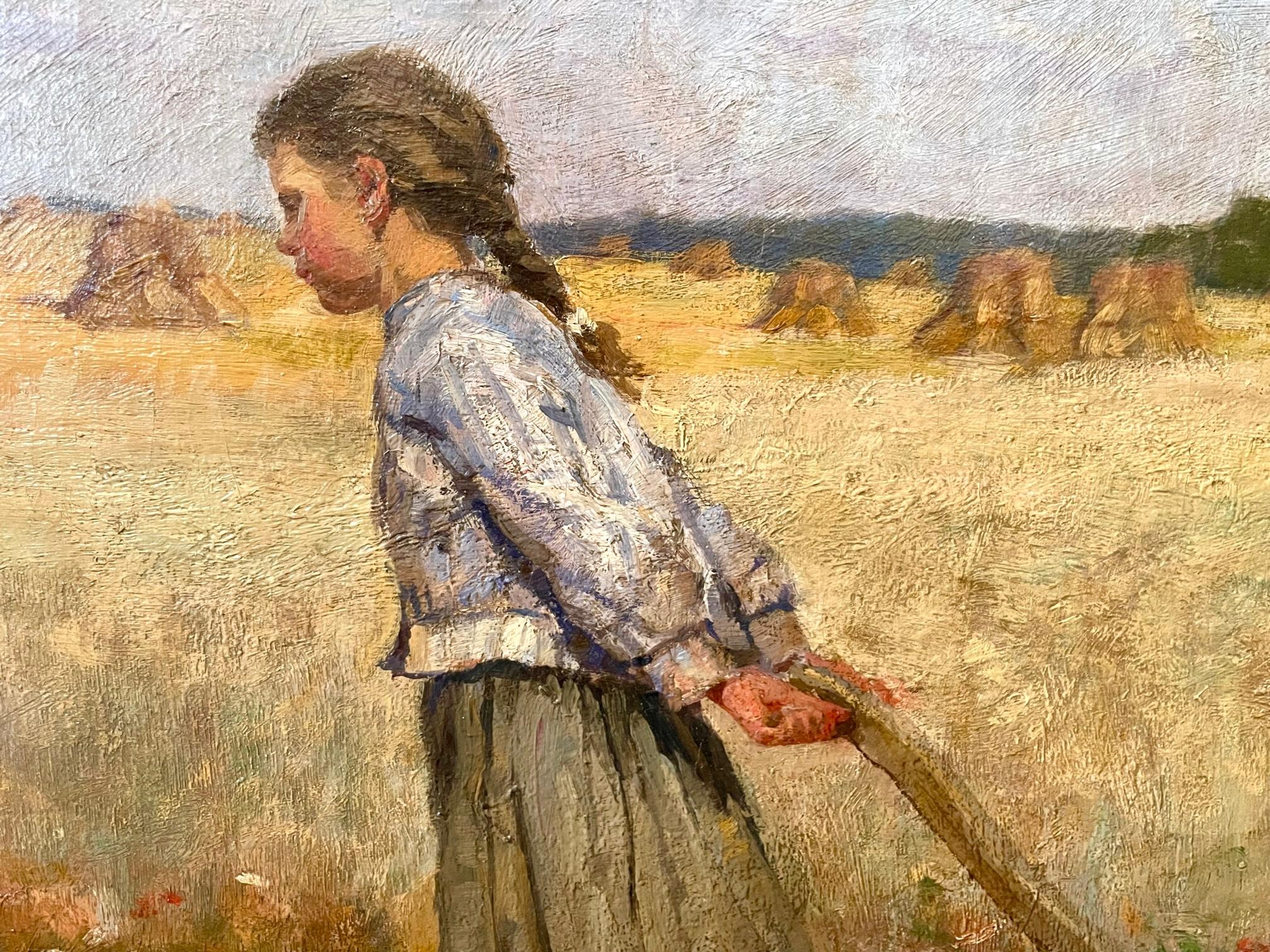 Picnic en el campo - Painting Impresionista de Gaylord Sangston Truesdell