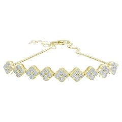 Gazebo Fancy Collection Armband: 0,78 Karat Diamanten in 14K & 18K Gelbgold