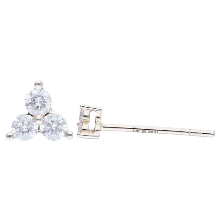 Gazebo Fancy Collection Earring: 0.12 Carat Diamonds in 14K Rose Gold For Sale