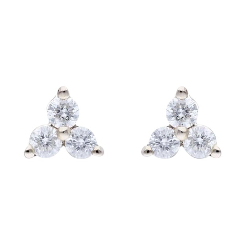 Pendiente Colección Gazebo Fancy: Diamantes de 0,16 quilates en oro rosa de 14 quilates