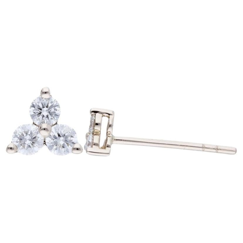 Gazebo Fancy Collection Earring: 0.27 Carat Diamonds in 14K Rose Gold For Sale
