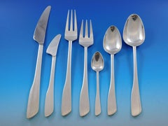 Gazelle by Frigast Sterling Silver Flatware Set Service 71 pc Mid-Century Modern
