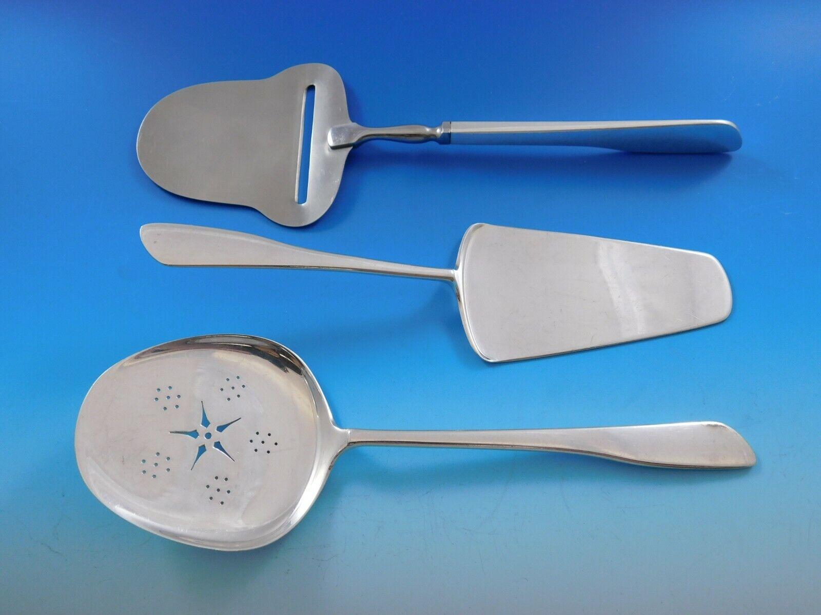 Argento 925 Gazelle by Frigast Set di posate in argento Sterling 71 pezzi Mid-Century Modern in vendita
