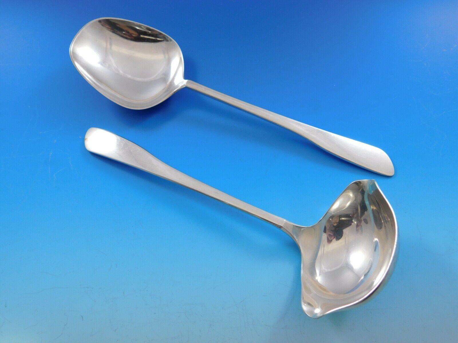Gazelle by Frigast Set di posate in argento Sterling 71 pezzi Mid-Century Modern in vendita 2