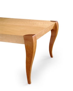 Gazelle Coffee Table, Handcrafted Contemporary Coffee Table in Art Deco Style