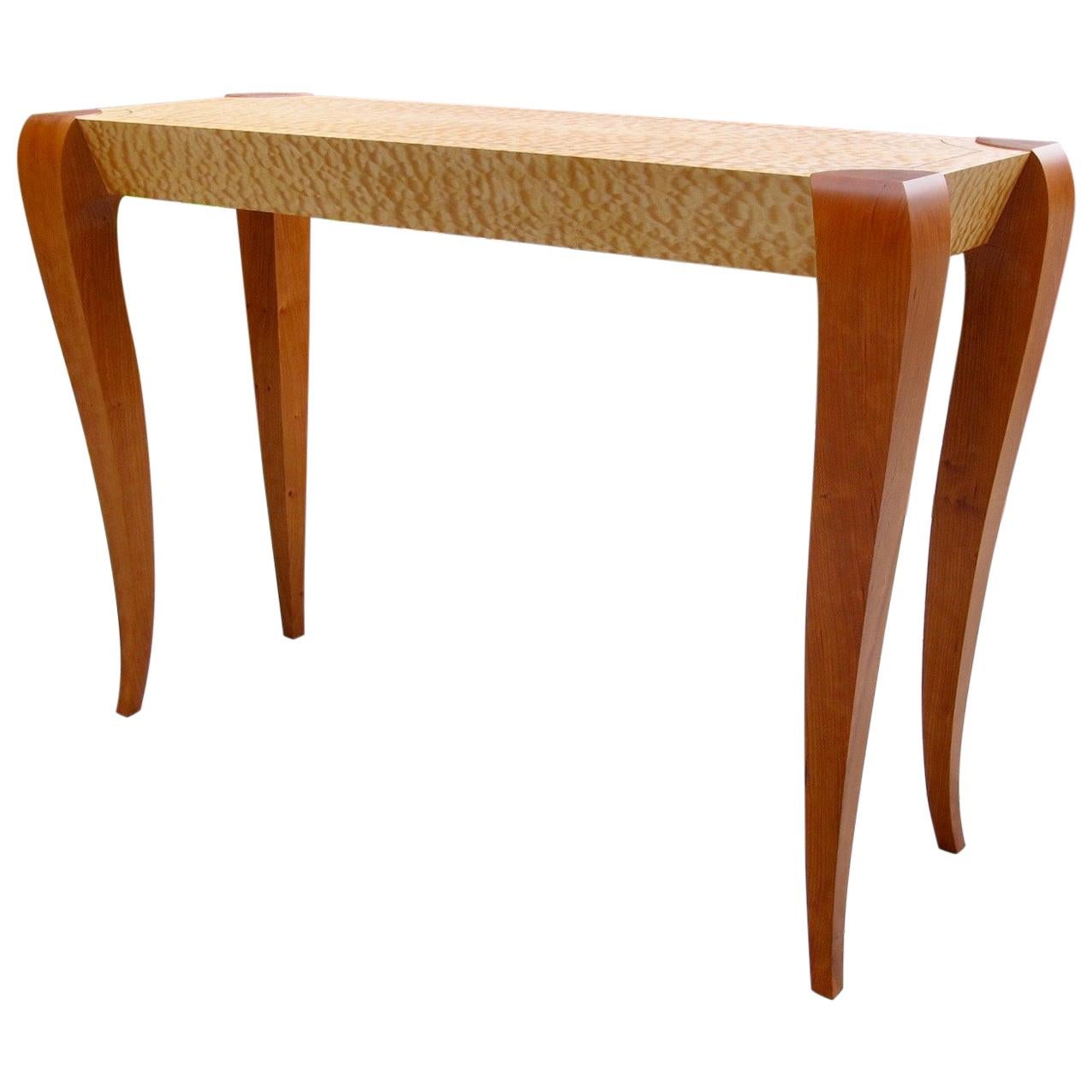 Gazelle Console Table-in Stock, Contemporary Sofa Table in Art Deco Style For Sale