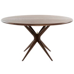 Gazelle Dining Table in Walnut by Stamford Modern