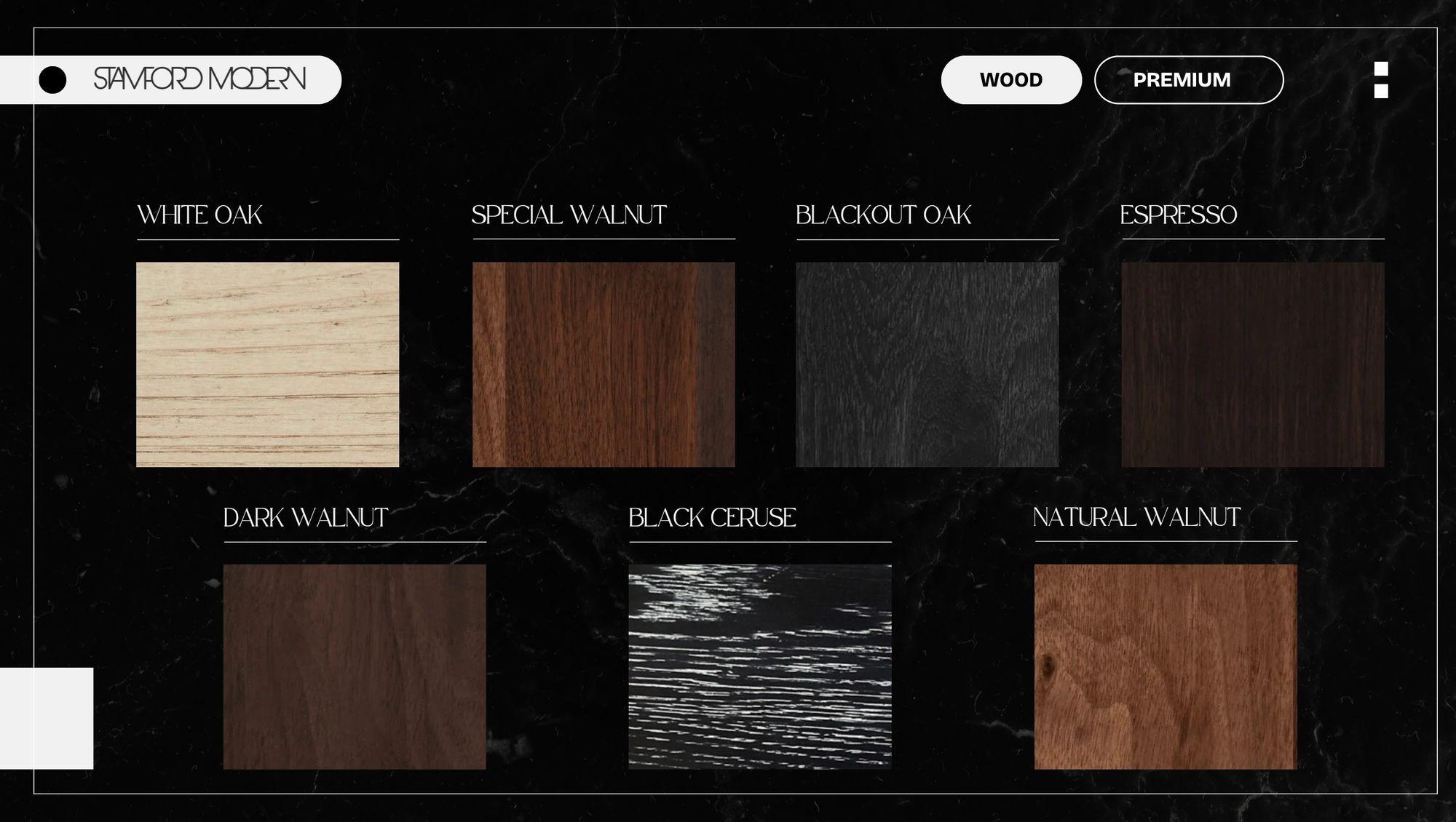 Table à manger Gazelle en noyer expresso de Stamford Modern en vente 8