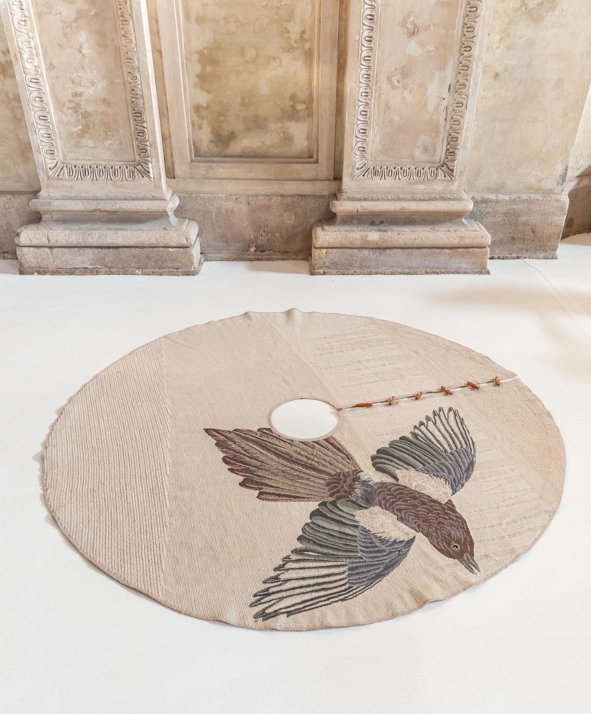Studio FormaFantasma designed MIGRATION, a collection of three rugs for Nodus, inspired by the work of 19th century ornithologist Jan James Audubon, who was scientifically categorizing birds. 

On the final designs, instead of minuscule and