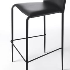 Gazzella Schwarzer Barhocker