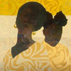 Thread of Becoming (Meditating) -21st Century, Contemporary, Figurative, Nature
