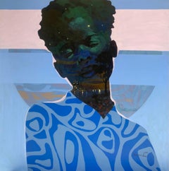 World of Clearance (Meditating) -21st Century, Contemporary, Figurative, Nature