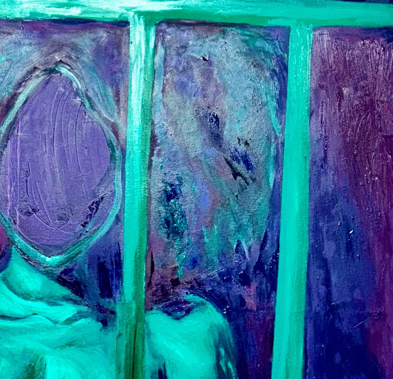 Dilema del prisionero -Siglo XXI, Contemporáneo, Pintura figurativa, Óleo, Mujer - Painting Conceptual de BEMI