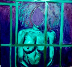 Dilemma del prigioniero -21° secolo, Contemporaneo, Pittura figurativa, Olio, Donne