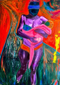 Via -21° secolo, Contemporaneo, Pittura figurativa, Olio, Arte femminile