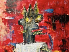 Echoes of a Loud Mind - 21st Century, Contemporary, Abstract, Mixed Media