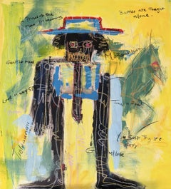 Gentleman 1 - 21st Century, Contemporary, Abstract, Mixed Media