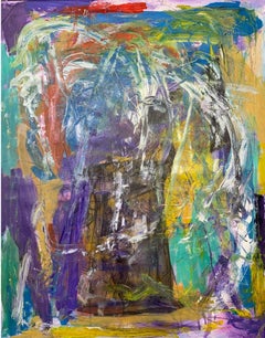 In My Mind - 21e siècle, Contemporain, Abstrait, Technique mixte, Champ de couleur