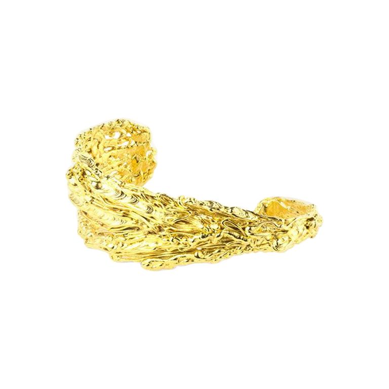 GBGH by Jacqueline Barbosa 'Stellar' Link Bracelet in Gold Plated Brass ...