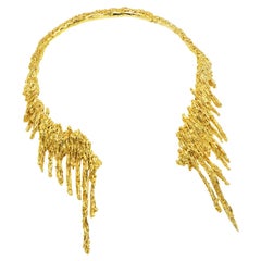 GBGH Jewelry Baria Necklace 18kt Gold Plated Brass