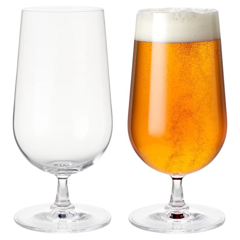 GC Beer Glass Clear 2 Pcs For Sale