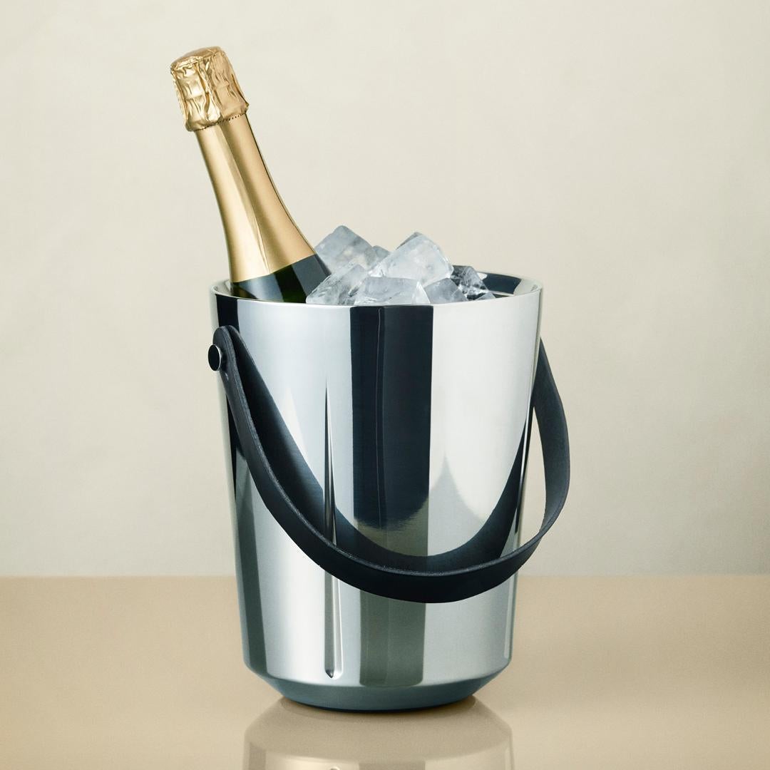 Contemporary GC Champagne Bucket Steel For Sale