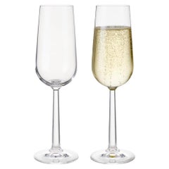 Gc Champagne Glass Design Erik Bagger Clear 2 Pcs 