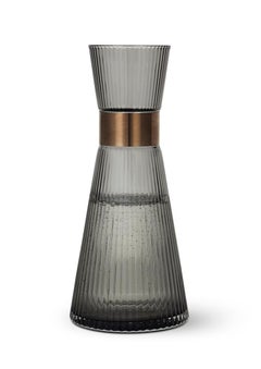 GC Nouveau Water Carafe Smoke