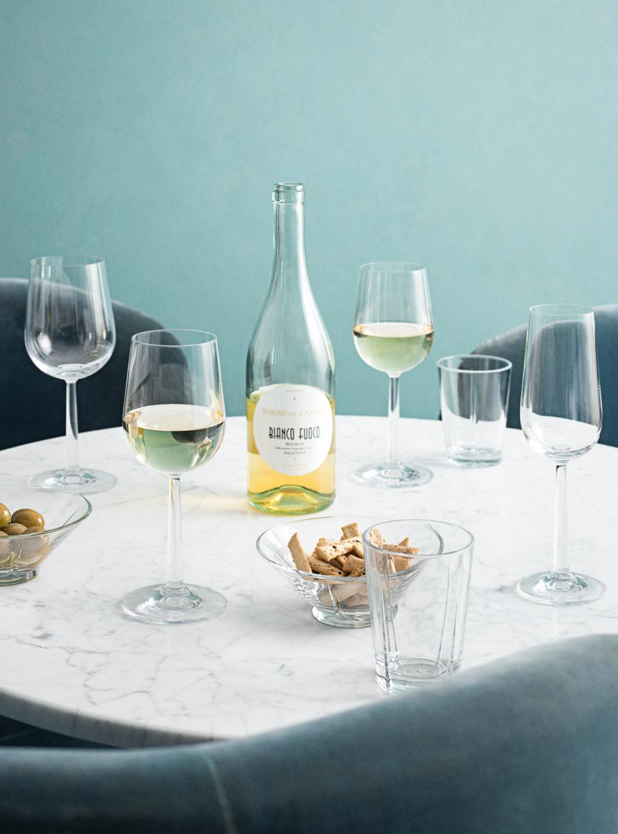 GC White Wine Glass Design Erik Bagger Clear 2 Pcs, 10.8 Oz For Sale 5