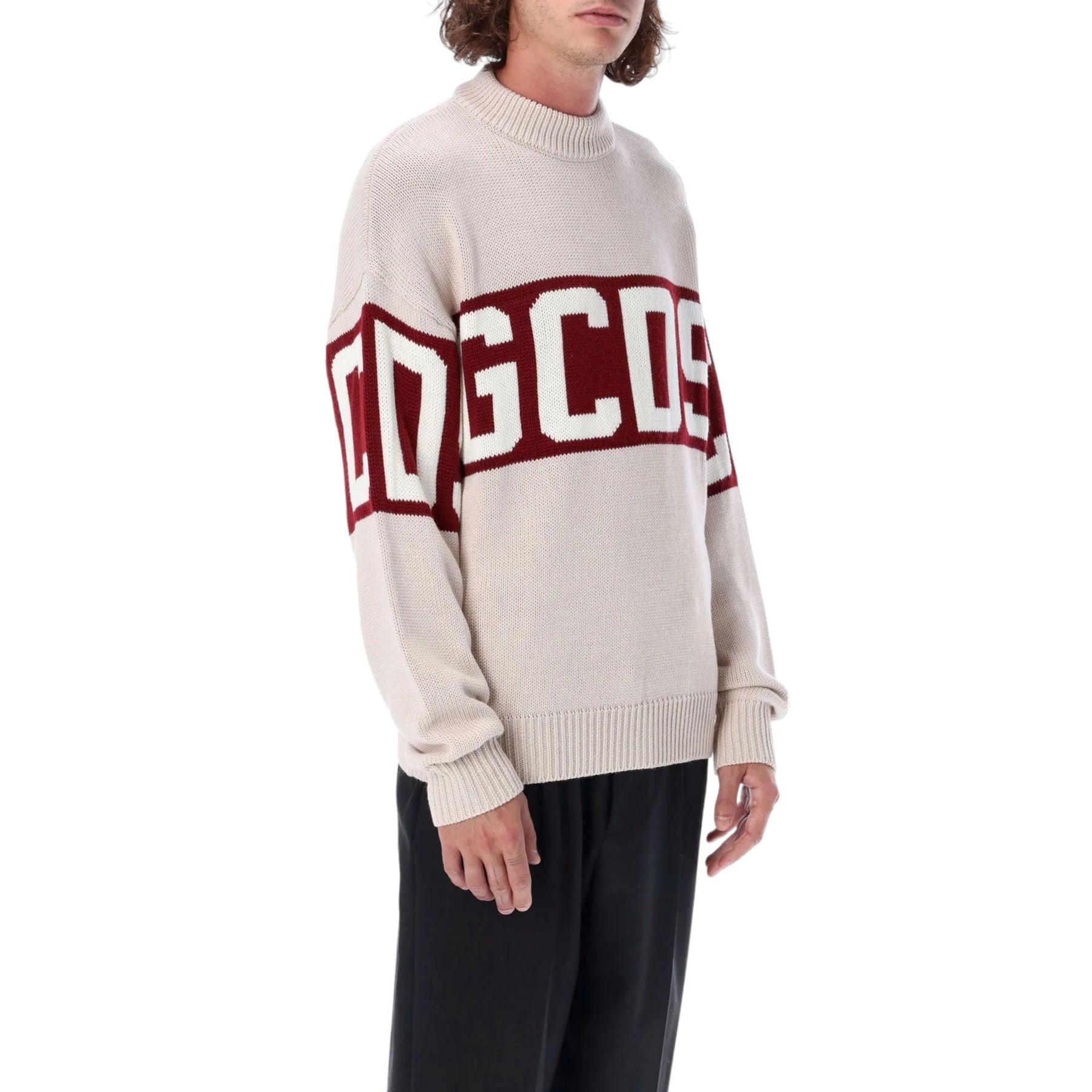 GCDS Wool Logo Band Sweater Beige

Additional information:
Material: 50% Wool, 50% Acrylic
Color: Beige
Size: L
Country: Italy
Designer Model Number: CC94M021150
Designer Color: 10 Beige
Available in other size: XL