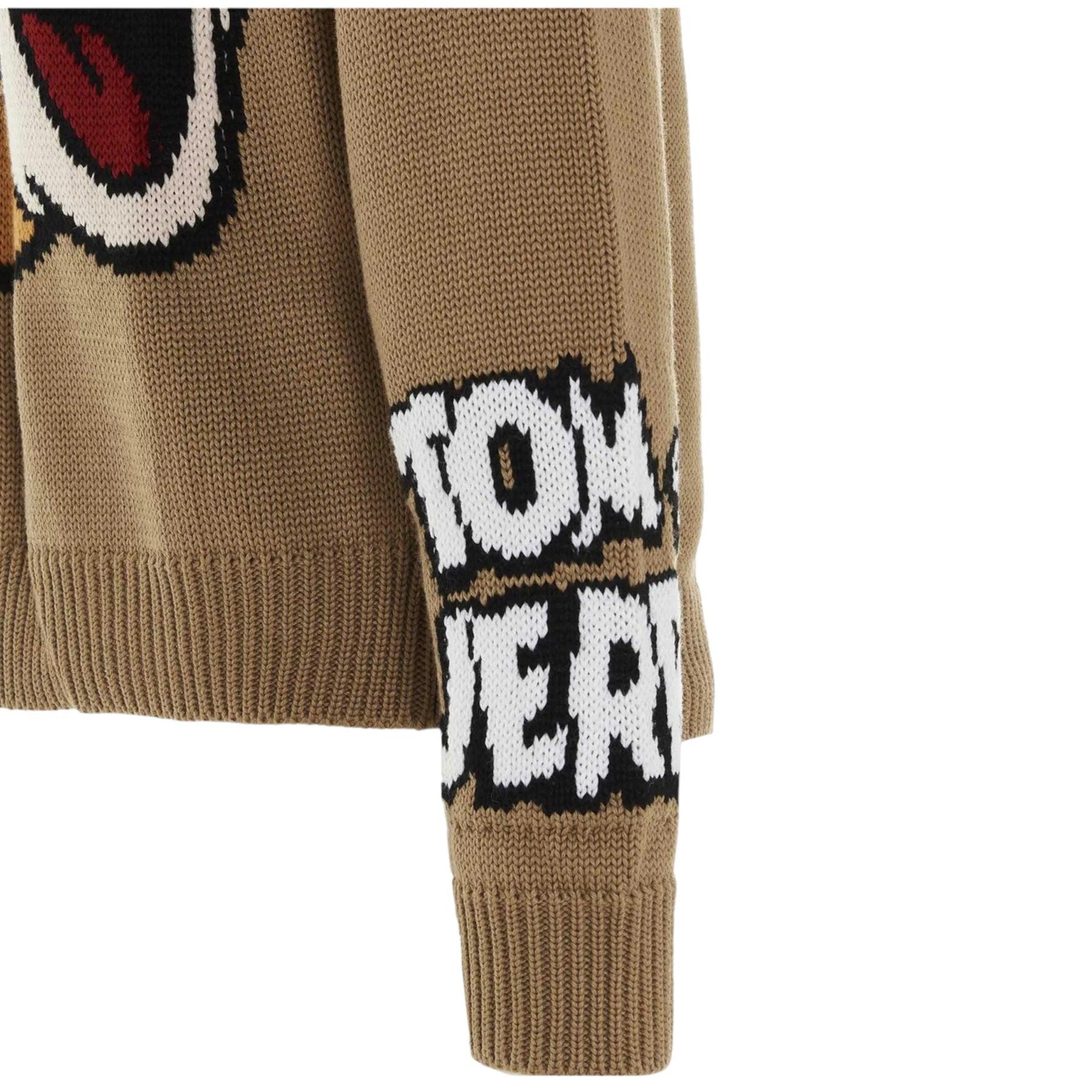 Marron Pull en laine GCDS x Tom & Jerry en vente