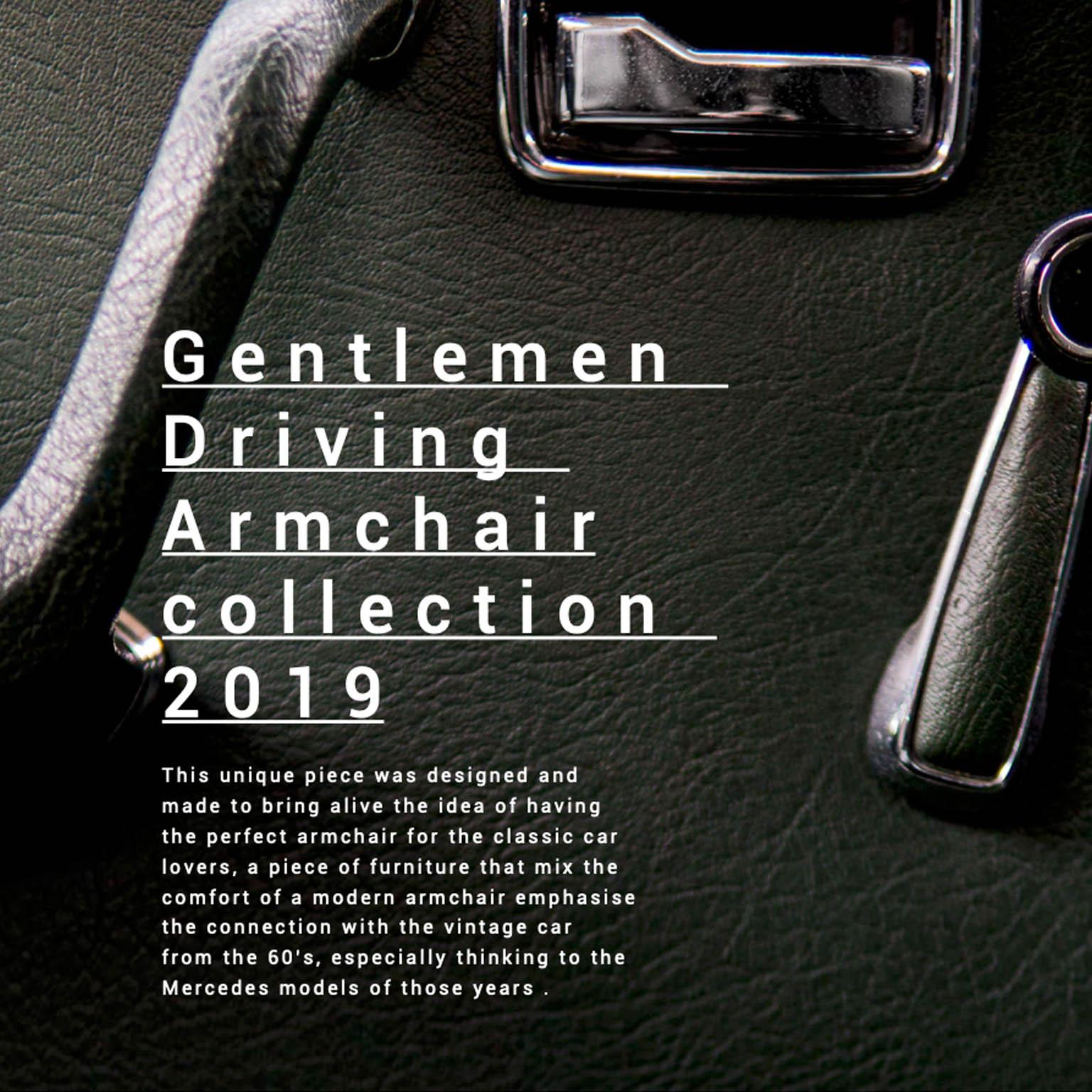 GDA Gentlemen Driving Armchair Spinzi Design  2