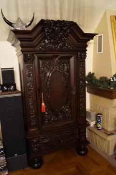 Gdansk Wardrobe Oak from 1900