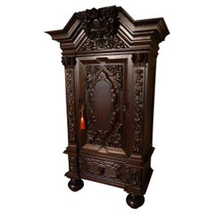 Armoire Gdansk en chêne de 1900