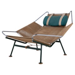 GE 225 - Early 'Flagline' lounge chair by Hans J. Wegner