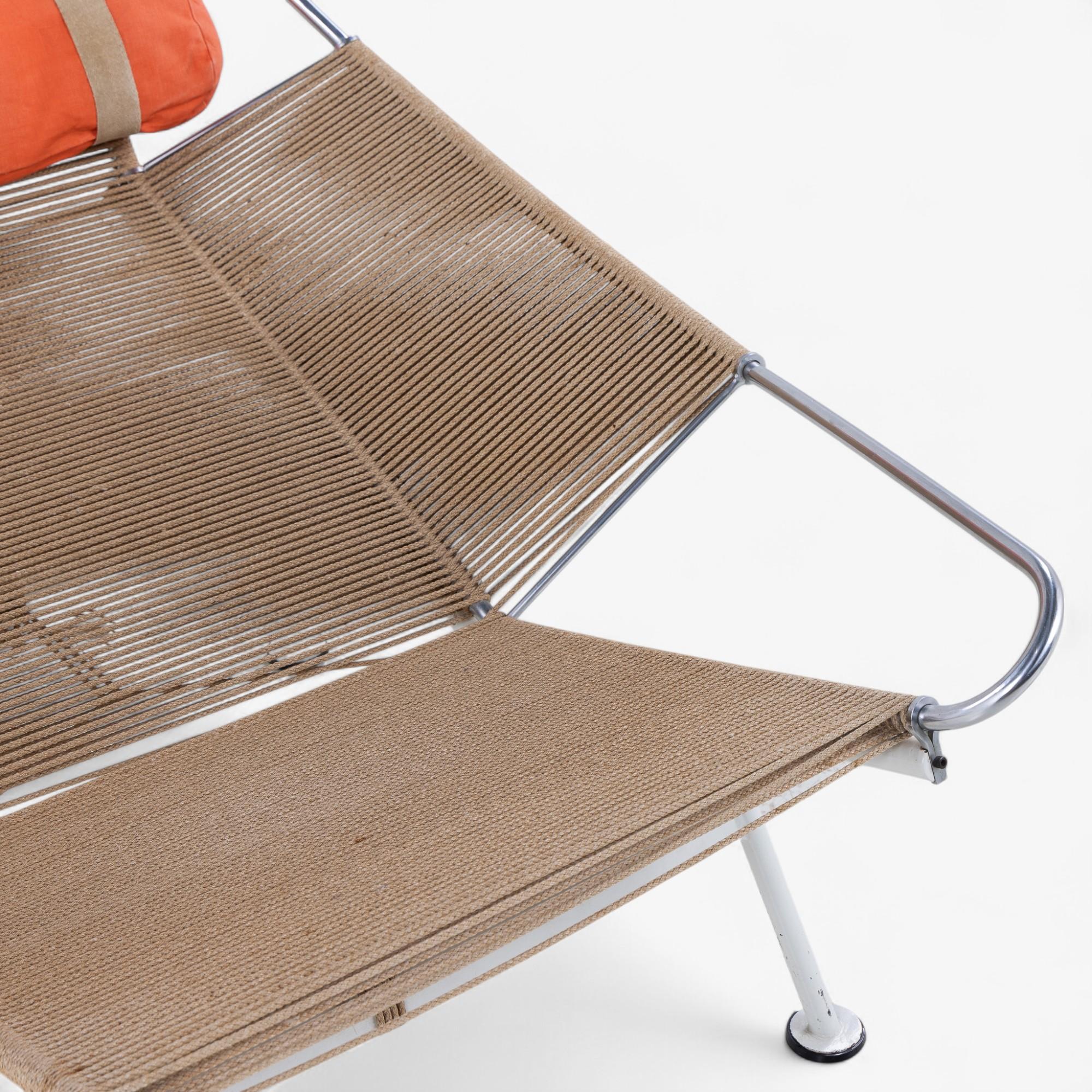 GE 225 - 'Flag Halyard Chair', première version de Hans J. Wegner Bon état - En vente à Copenhagen, DK