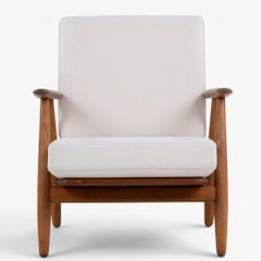 GE 240 - 'Cigar' easy chair in oak by Hans J. Wegner