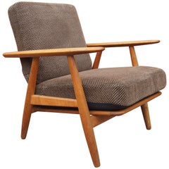 GE-240 Lounge Chair by Hans Wegner for GETAMA