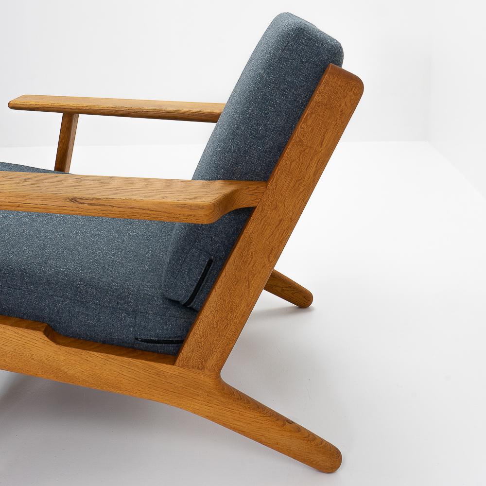 GE 290 Arm Chair by Hans Wegner for Getama, 1960s In Good Condition In Renens, CH