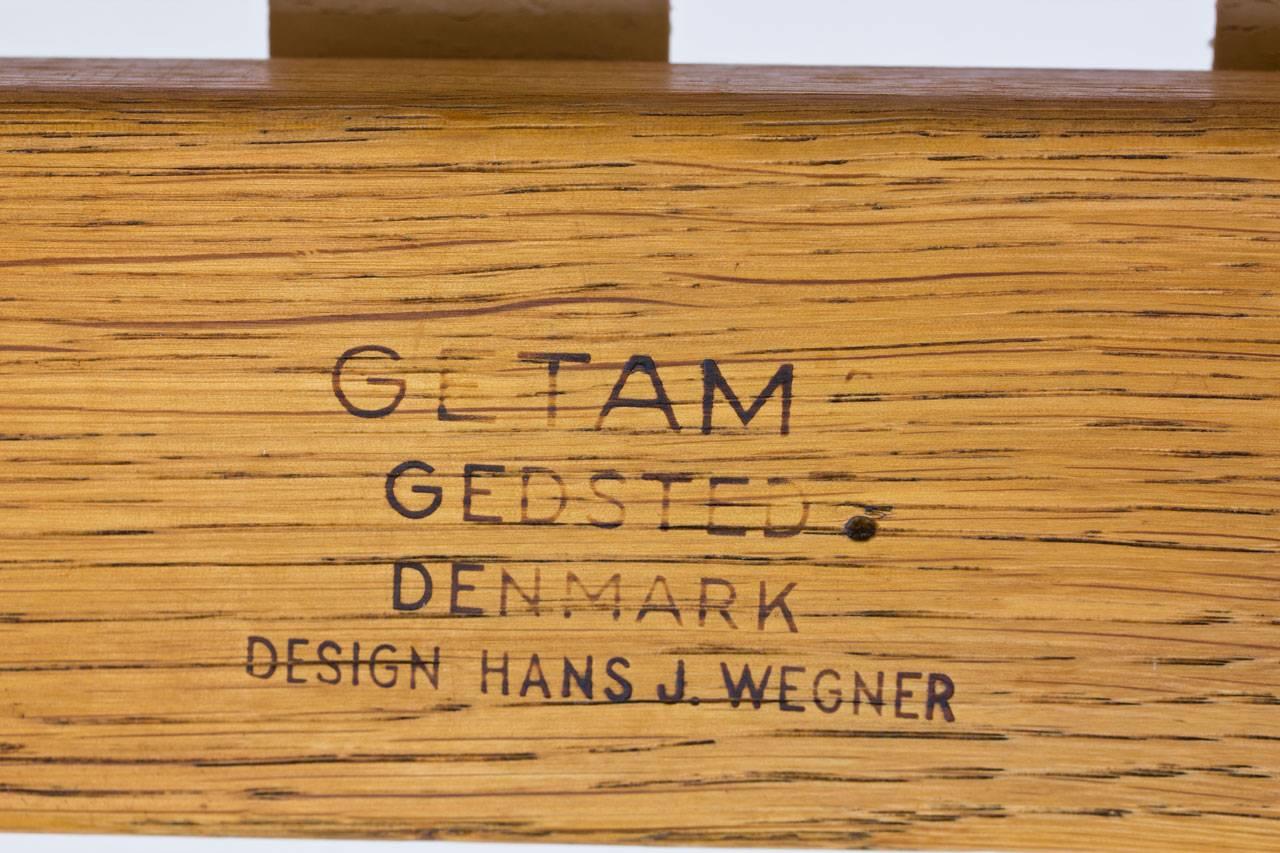 GE 375 Lounge Chair by Hans J. Wegner for GETAMA, Denmark, 1960s 11