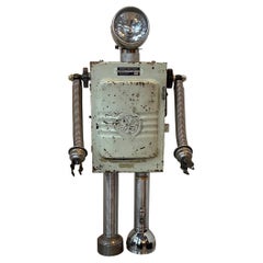 Vintage G.E. Robot Sculpture by Bennett Robot Works