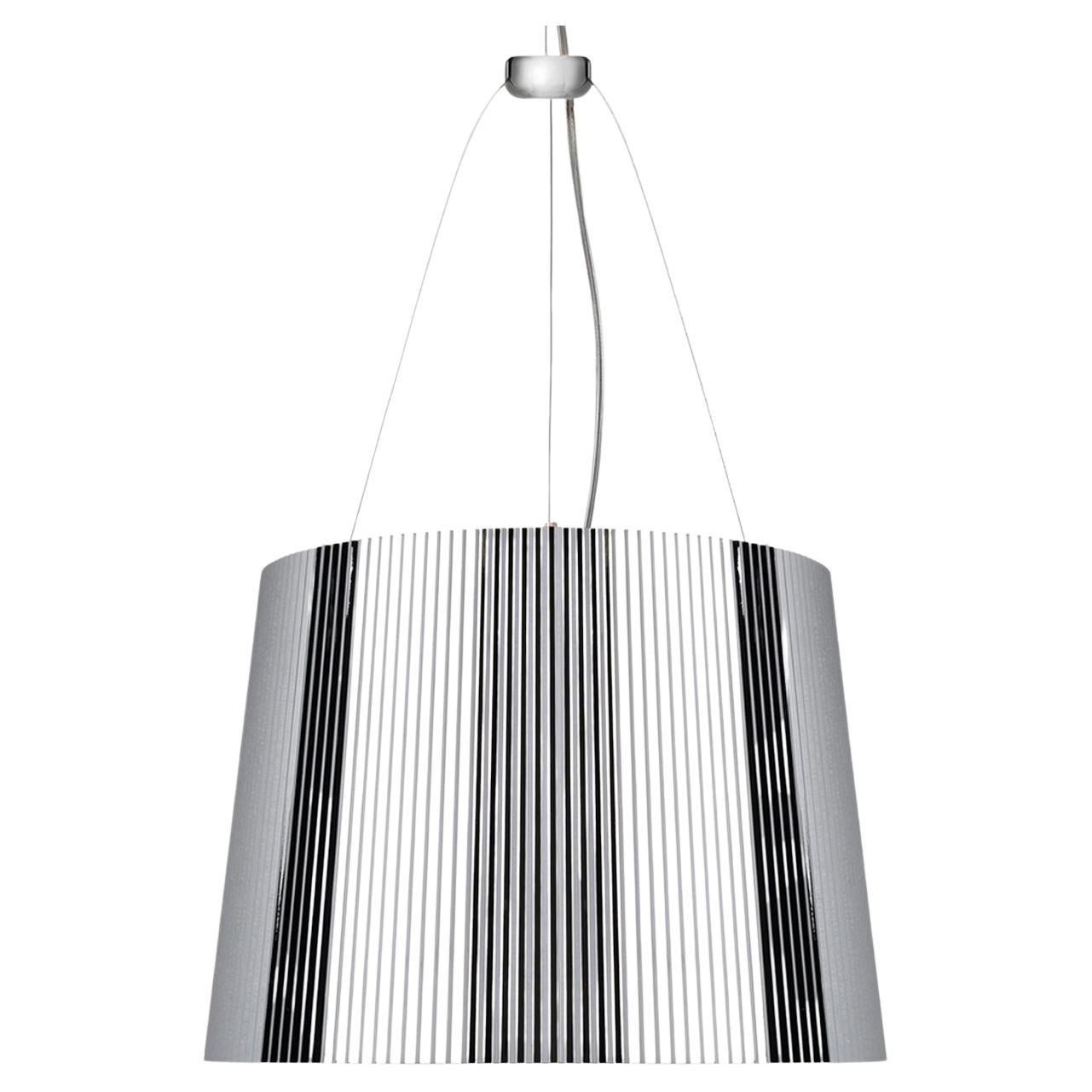 Ge' Suspension Lamp in Chrome Plated by Ferruccio Laviani For Sale