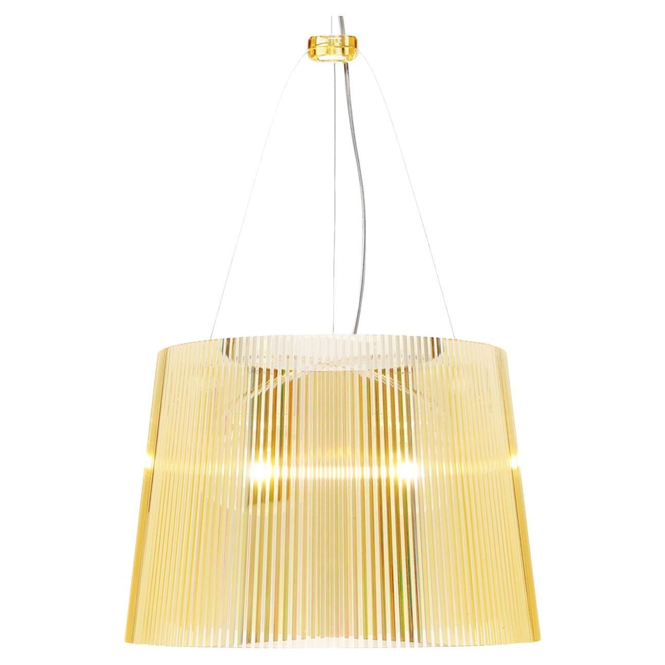 Ge' Suspension Lamp in Yellow by Ferruccio Laviani For Sale