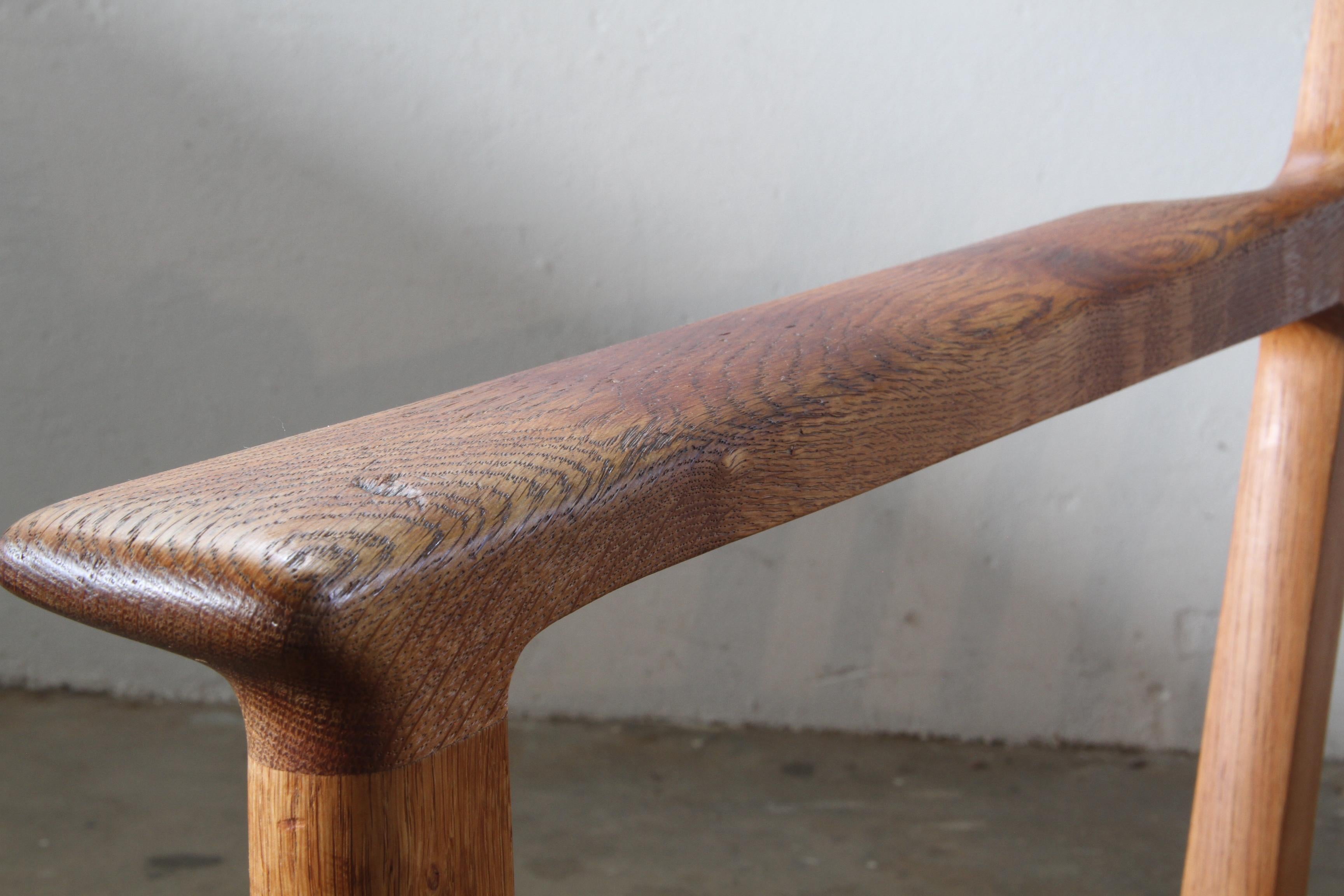 Sofá GE265 de Hans J. Wegner y GETAMA, Roble Años 60 en venta 5