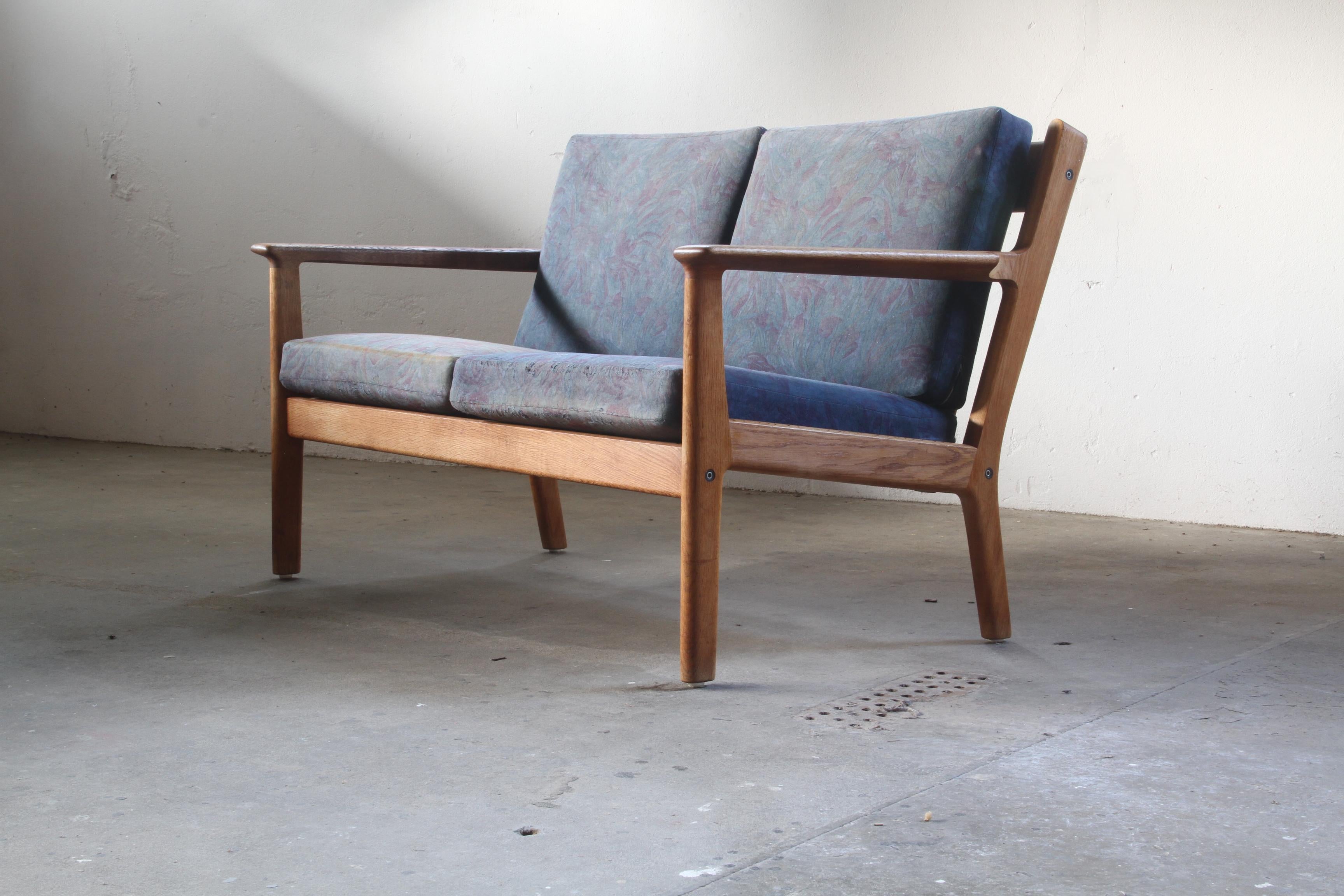 Sofá GE265 de Hans J. Wegner y GETAMA, Roble Años 60 en venta 9