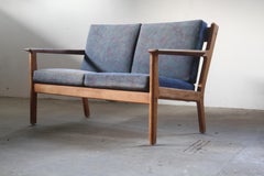 GE265 Sofa by Hans J. Wegner and GETAMA, Oak 1960s