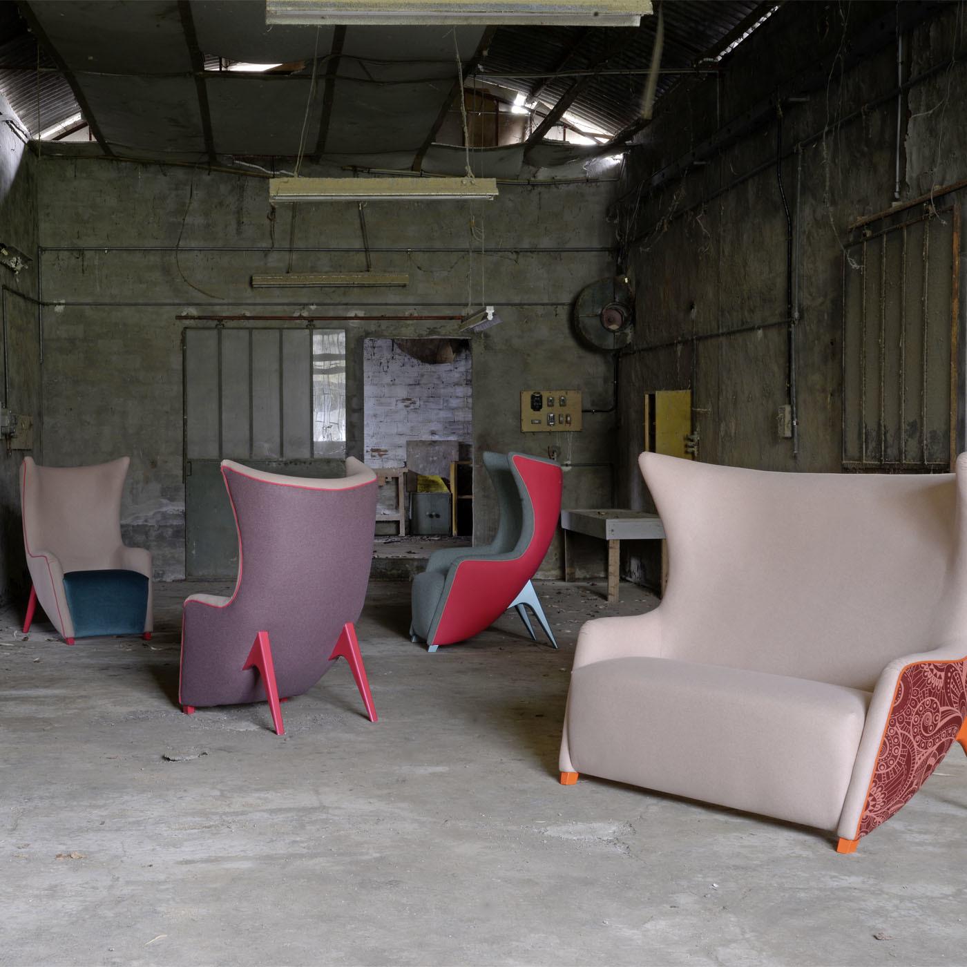 Gea High Sofa by Giovanni Tommaso Garattoni In New Condition For Sale In Milan, IT