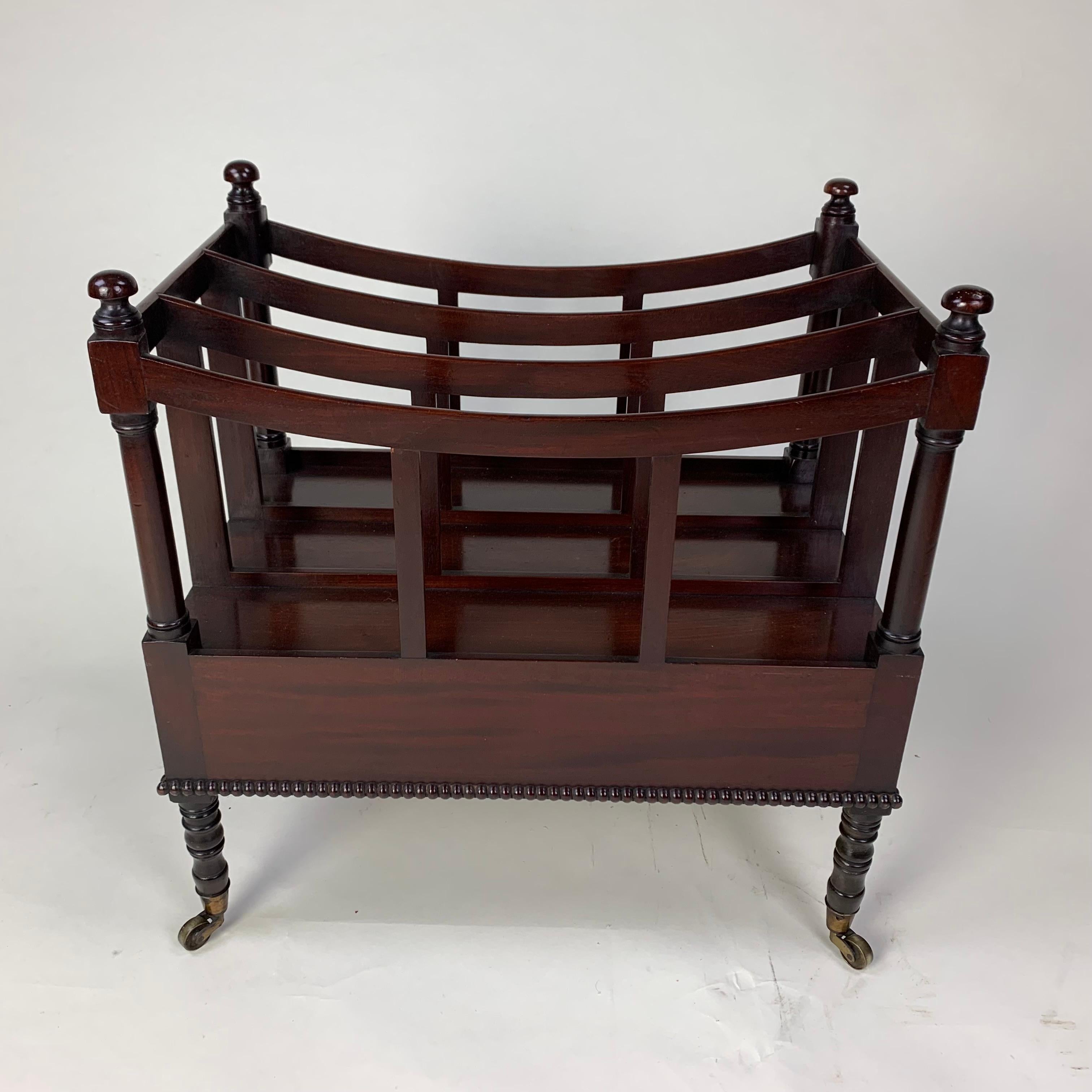 Geaorgian Mahogany Canterbury For Sale 1