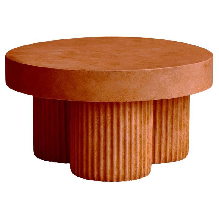 'Gear Table' by Norr11, Low, Terracotta For Sale
