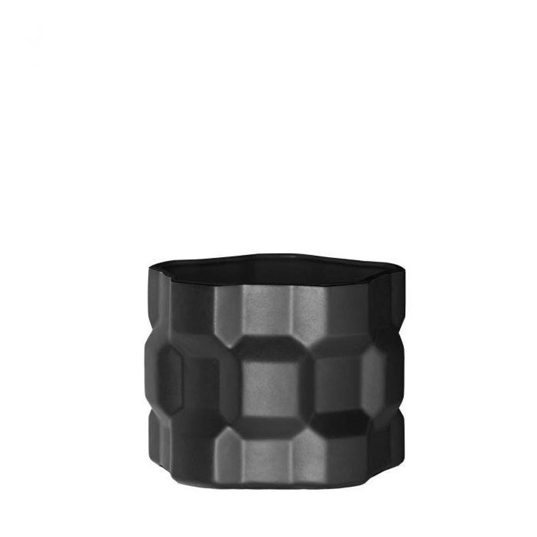 Gear Vase in schwarzer Farbe von Driade
